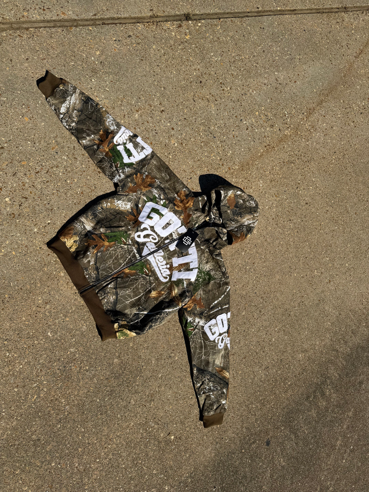 Gotti Camo ZipUp Jacket