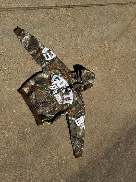 Gotti Camo ZipUp Jacket