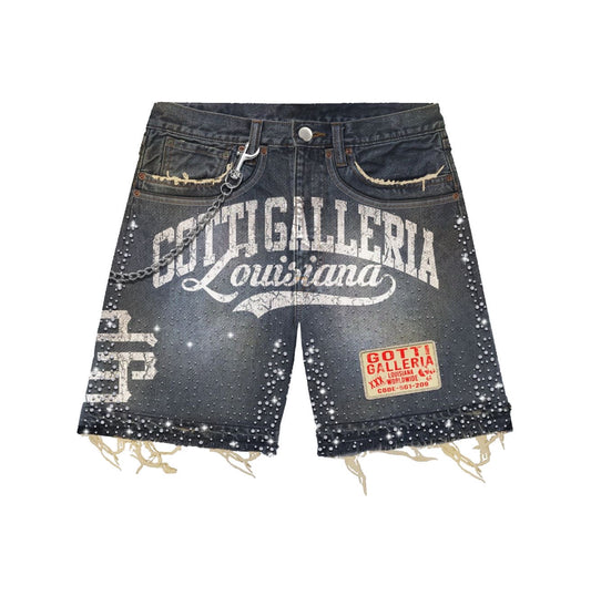 Gotti Rhinestone Jorts