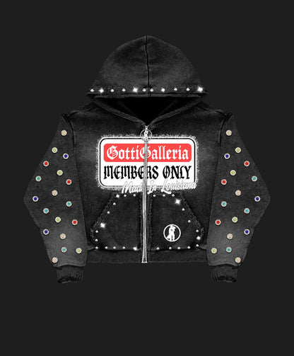 Gotti Rhinestone Jacket