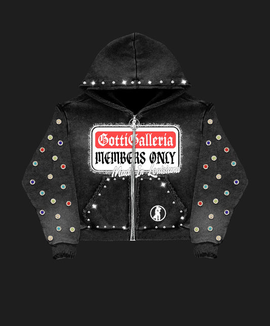Gotti Rhinestone Jacket