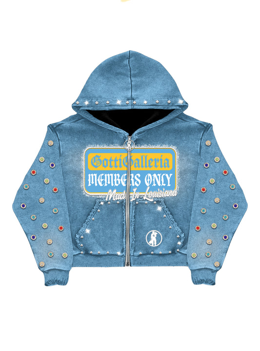 Gotti Rhinestone Jacket